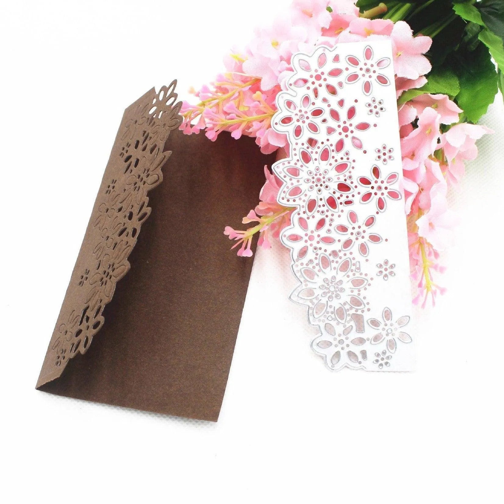 Flowers Metal Embossing Cutting Die for Journaling & Scrapbooking - PaperWrld