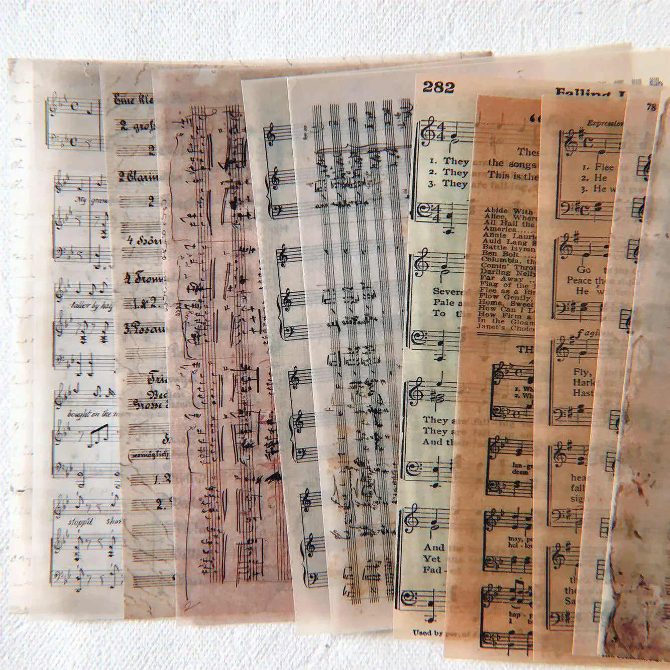 Sheet Music Paper for Journaling & Scrapbooking - PaperWrld