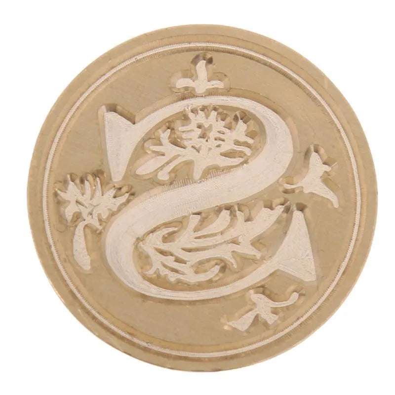 Nature's Alphabet Wax Seal Stamp for Journaling & Scrapbooking - PaperWrld