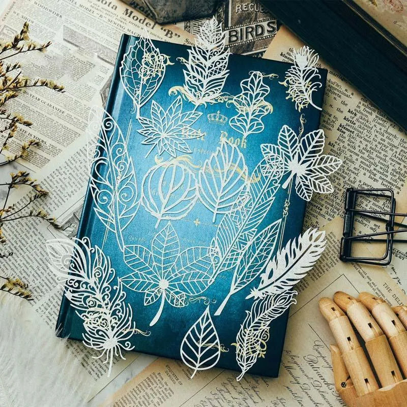 Leaft Paper Carved for Journaling & Scrapbooking - PaperWrld