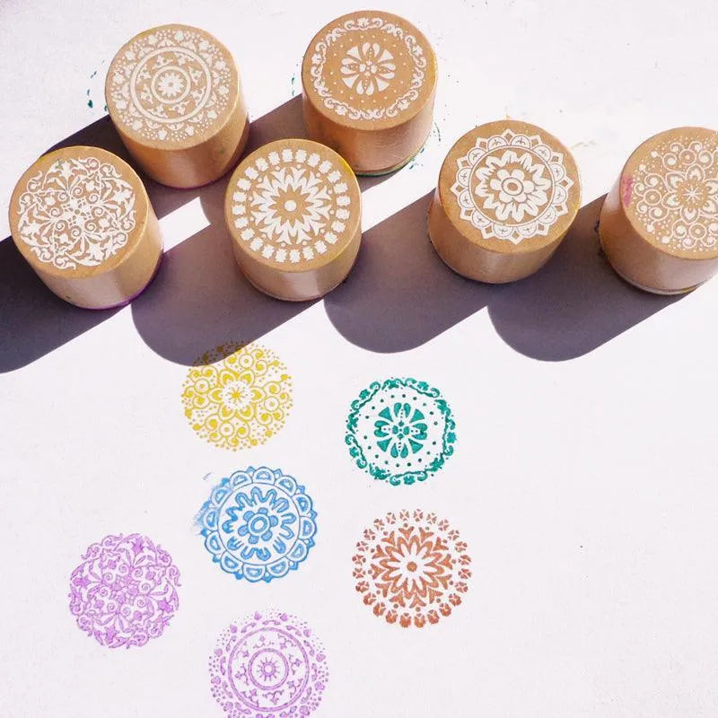 Round Wooden Lace for Journaling & Scrapbooking - PaperWrld