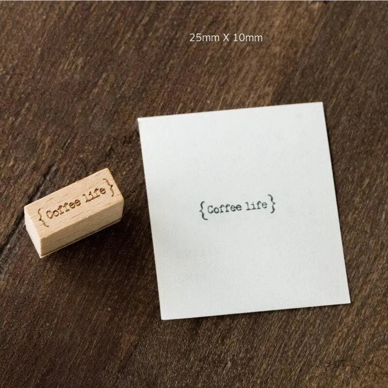 Vintage Life Record Timeline Stamp for Journaling & Scrapbooking - PaperWrld