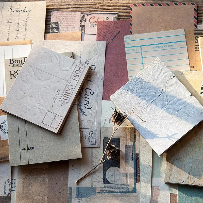 Antique Paper Series for Journaling & Scrapbooking - PaperWrld
