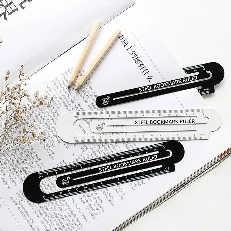 Black & White Two-Sided Ruler for Journaling & Scrapbooking - PaperWrld