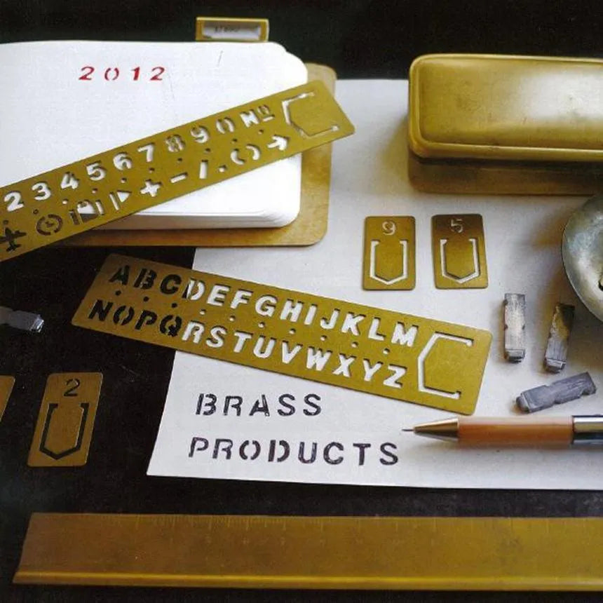 Letters, Numbers, Symbols Rulers for Journaling & Scrapbooking - PaperWrld