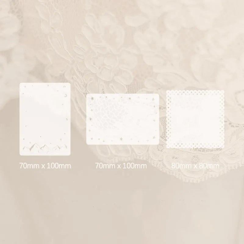 Carved Trasparent Paper for Journaling & Scrapbooking - PaperWrld