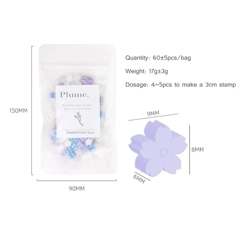 Sakura Blossom Sealing Wax Beads