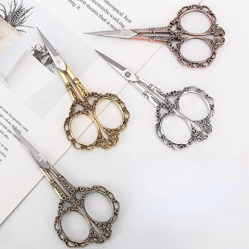 Vintage Floral Scissors for Journaling & Scrapbooking - PaperWrld