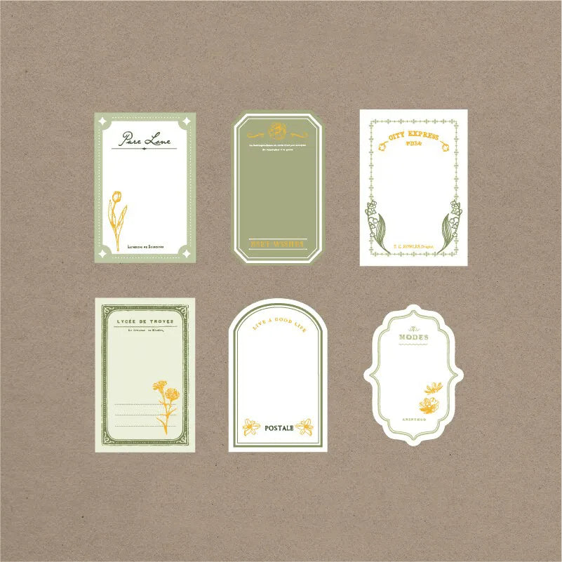 30 Pcs Cottage Garden Craft Paper for Journaling & Scrapbooking - PaperWrld