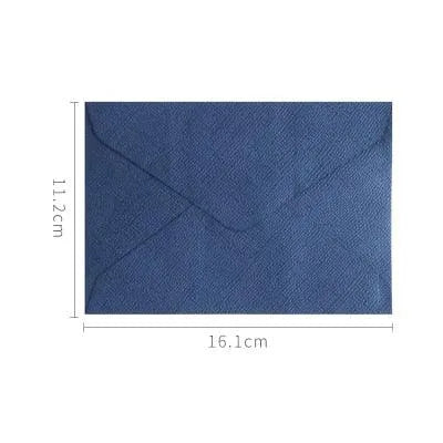 20 Pcs Linen Woven C6 Retro Envelopes for Journaling & Scrapbooking - PaperWrld
