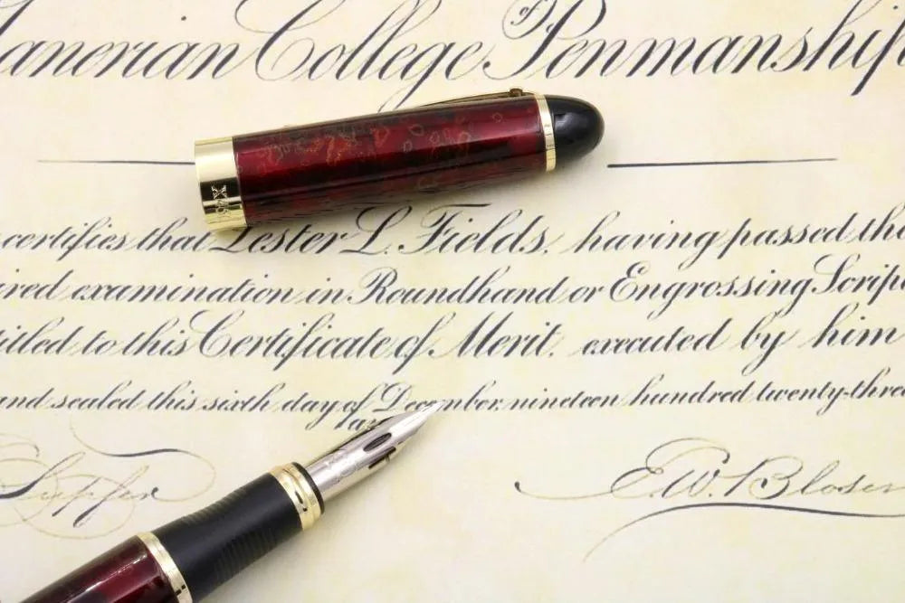 Metal Fountain Pen for Journaling & Scrapbooking - PaperWrld