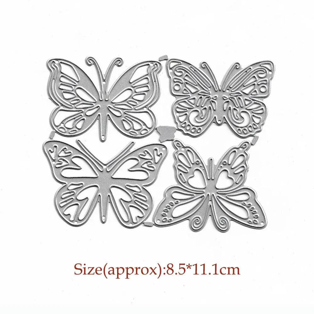 Butterfly Metal Embossing Cutting Die for Journaling & Scrapbooking - PaperWrld