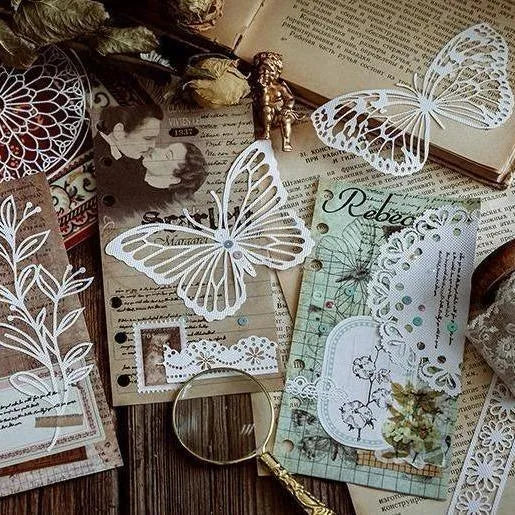 Elegant Lace Paper for Journaling & Scrapbooking - PaperWrld