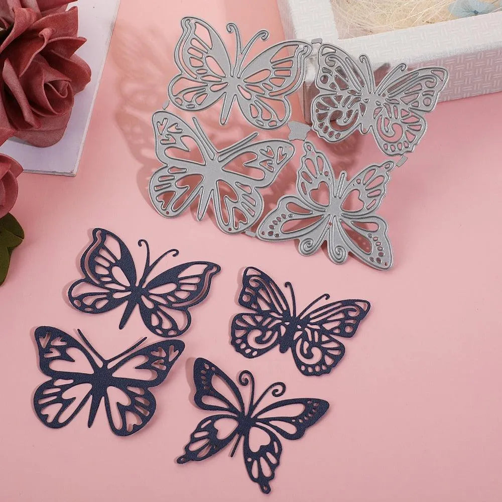 Butterfly Metal Embossing Cutting Die for Journaling & Scrapbooking - PaperWrld