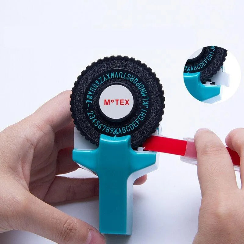 Embossing Label Maker 3D Labeling Machine Custom Labels for Journaling & Scrapbooking - PaperWrld