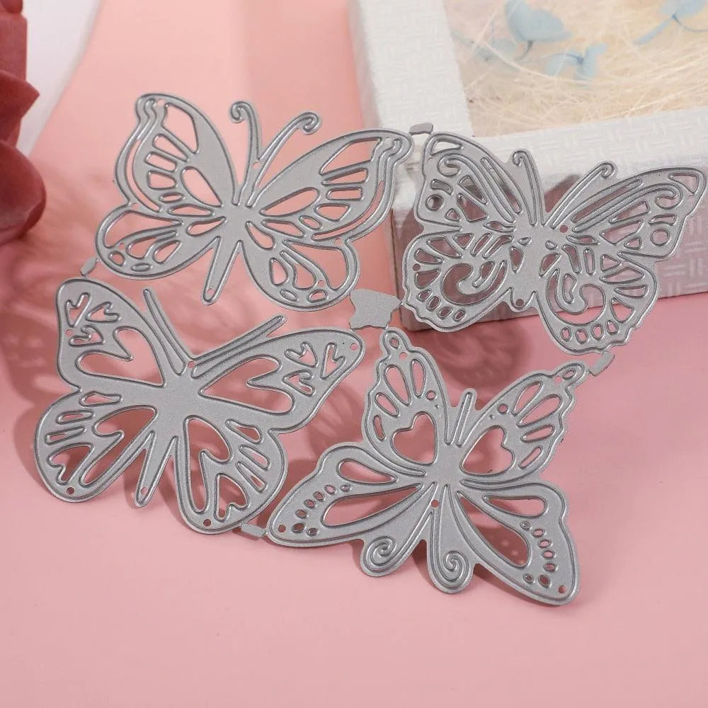 Butterfly Metal Embossing Cutting Die for Journaling & Scrapbooking - PaperWrld
