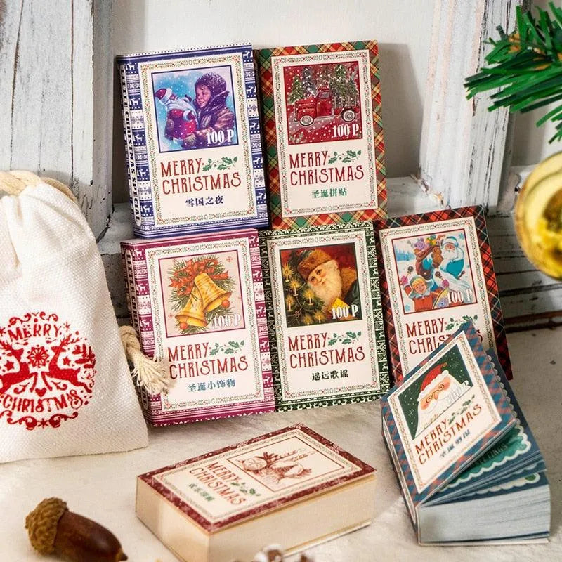 Little Christmas Book Paper for Journaling & Scrapbooking - PaperWrld