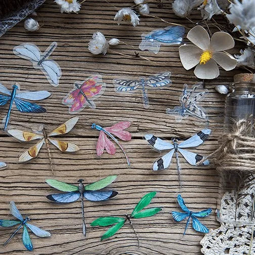 Butterfly & Dragonfly Stickers for Journaling & Scrapbooking - PaperWrld