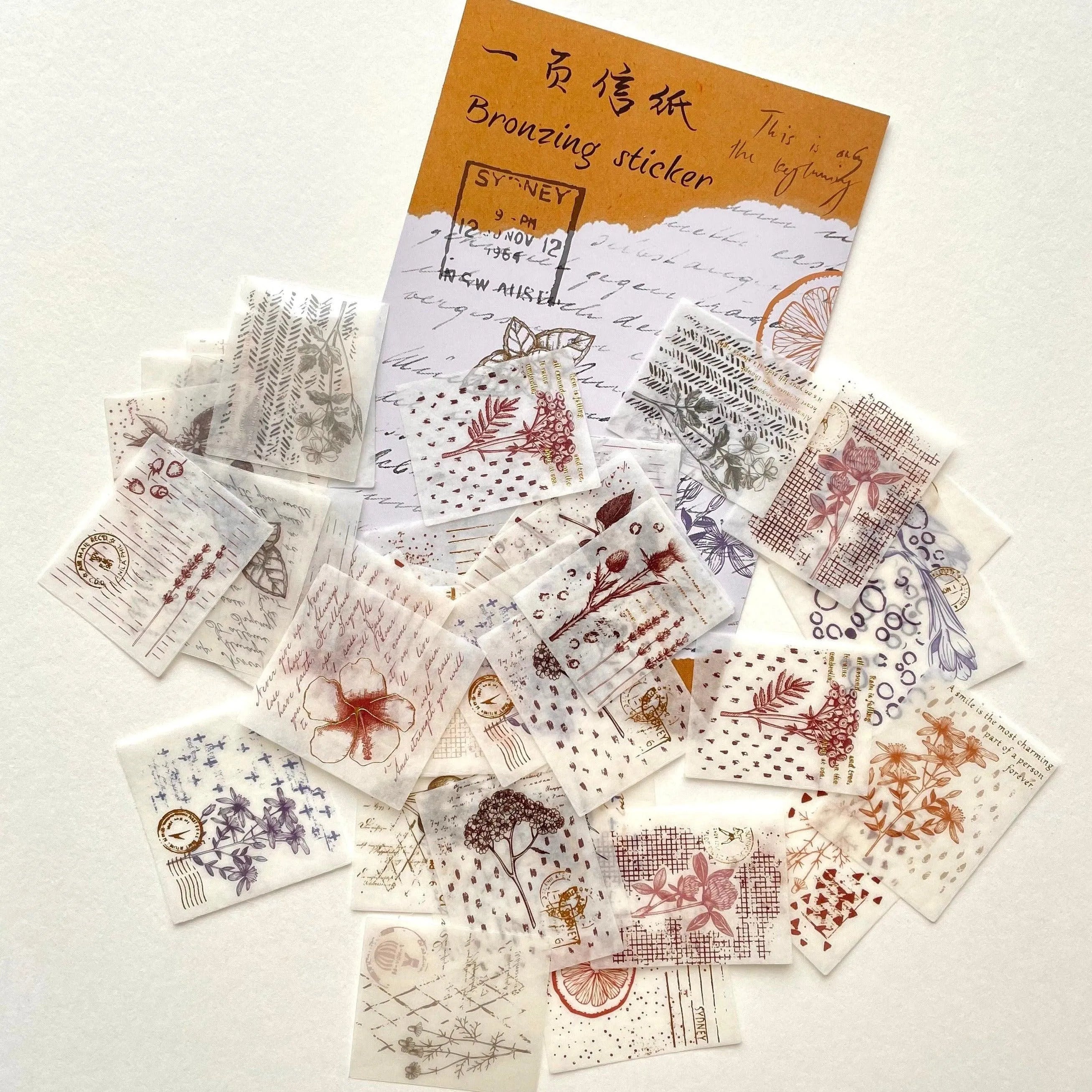 Golden Touch Box for Journaling & Scrapbooking - PaperWrld