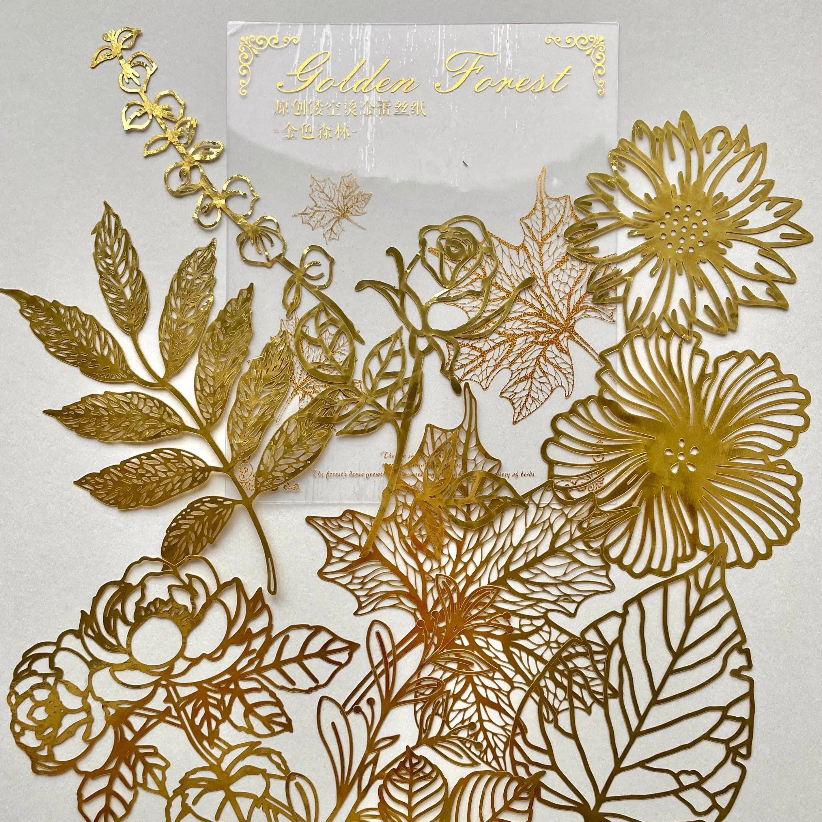 Golden Touch Box for Journaling & Scrapbooking - PaperWrld