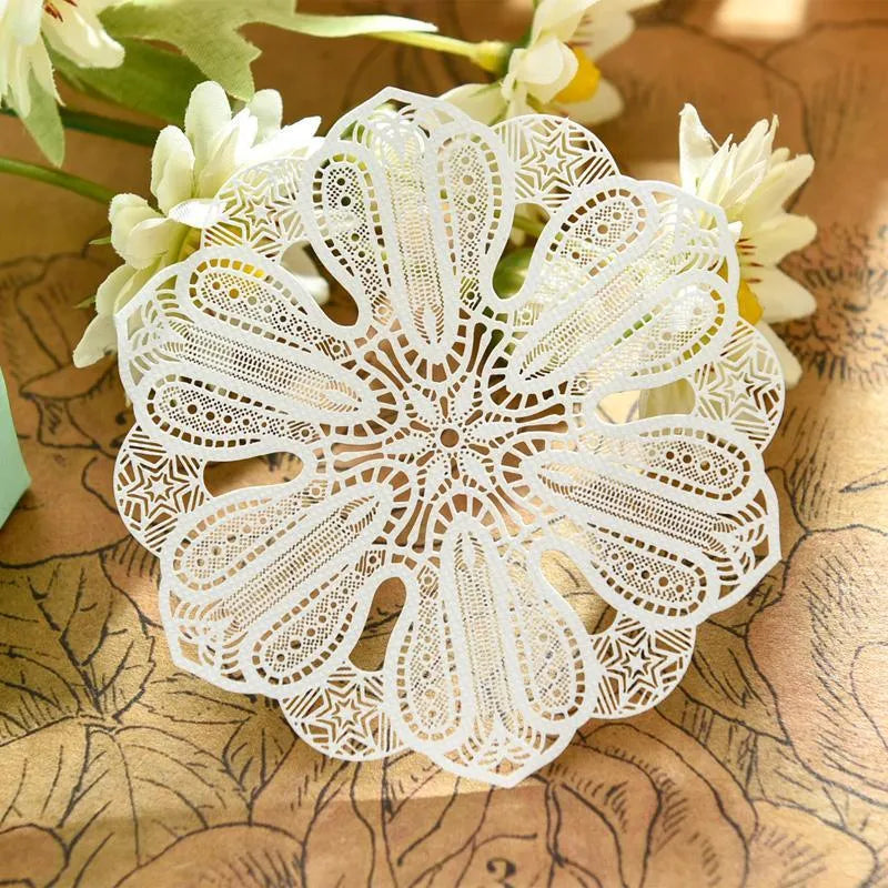 Hand Doily Paper for Journaling & Scrapbooking - PaperWrld