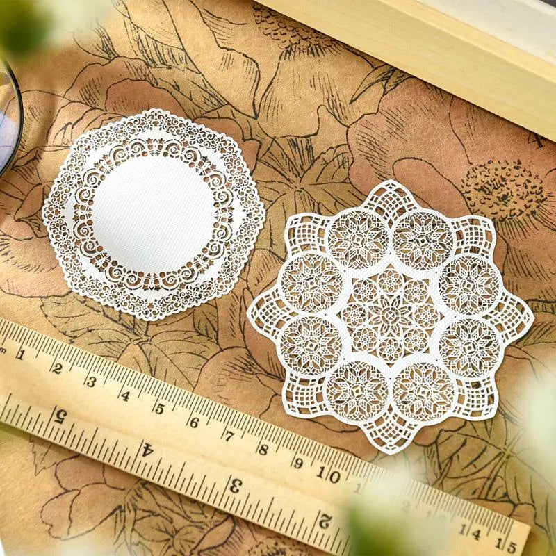 Hand Doily Paper for Journaling & Scrapbooking - PaperWrld