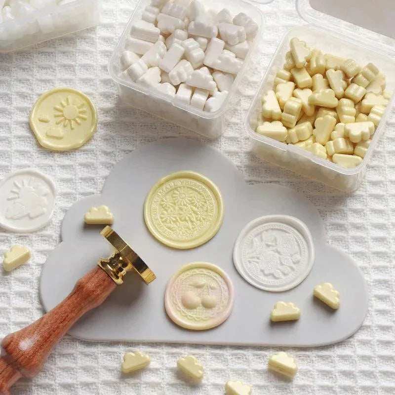 Cloud-shaped Wax Beads for Journaling & Scrapbooking - PaperWrld