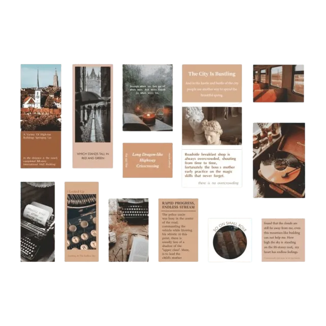 Aesthetic Globe Traveler Stickers 45pcs for Journaling & Scrapbooking - PaperWrld