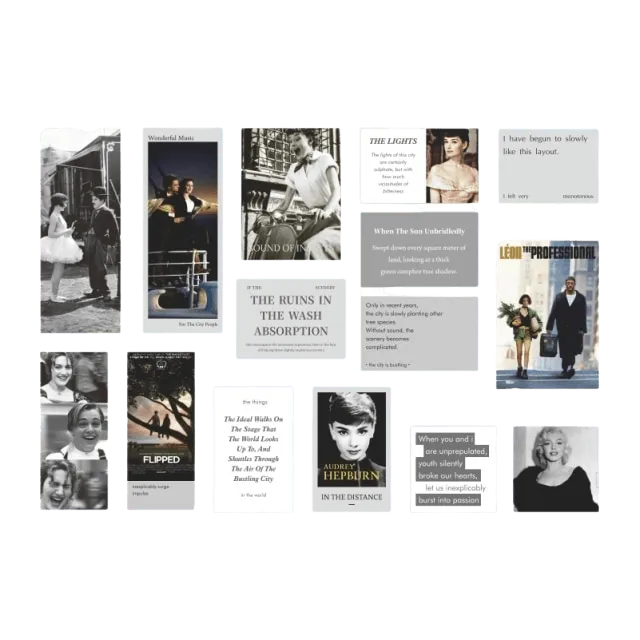 Aesthetic Globe Traveler Stickers 45pcs for Journaling & Scrapbooking - PaperWrld