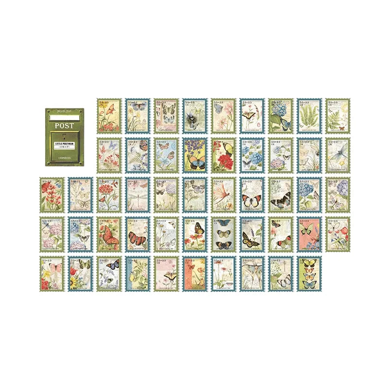 Little Postman Stickers for Journaling & Scrapbooking - PaperWrld