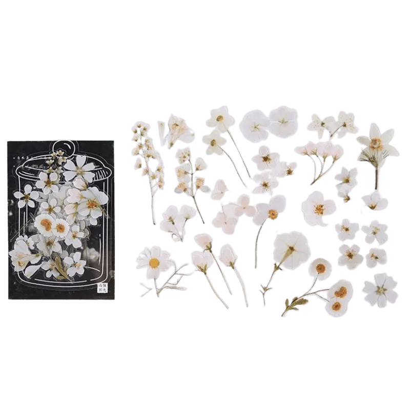 Series Floral Stickers 40 pcs for Journaling & Scrapbooking - PaperWrld