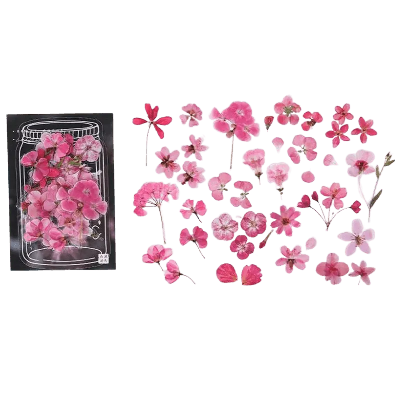 Series Floral Stickers 40 pcs for Journaling & Scrapbooking - PaperWrld