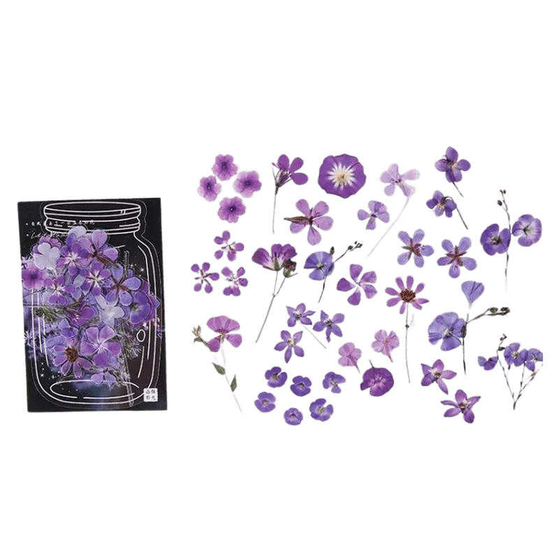 Series Floral Stickers 40 pcs for Journaling & Scrapbooking - PaperWrld