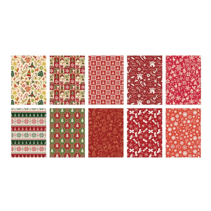Christmas paper set for Journaling & Scrapbooking - PaperWrld