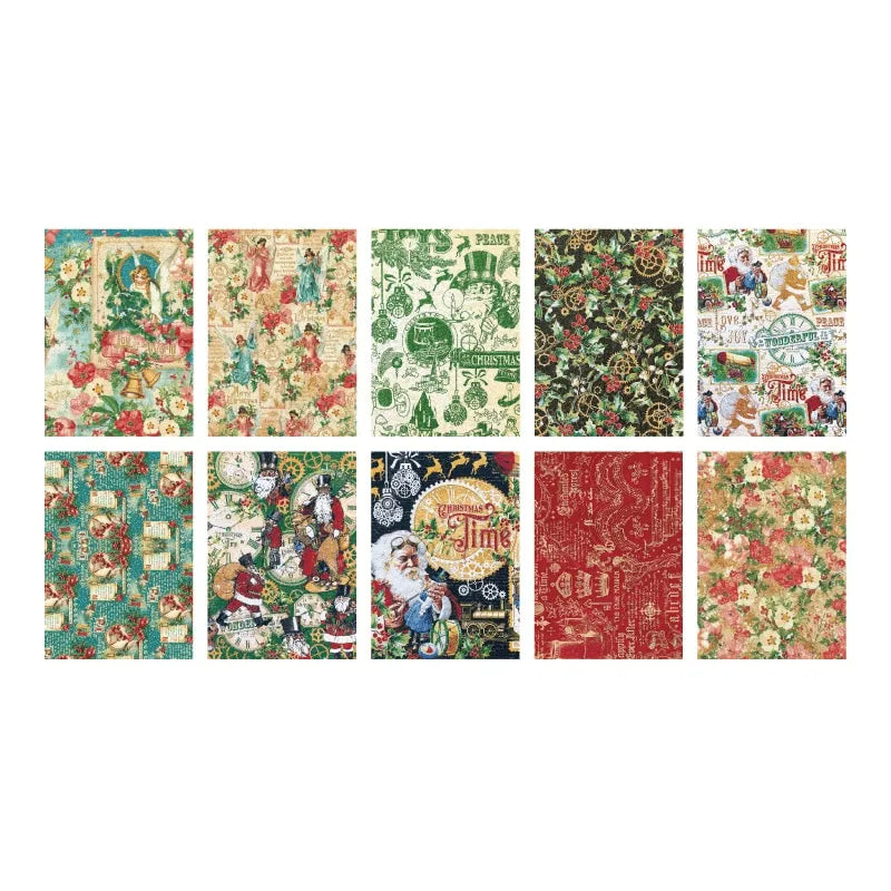Christmas paper set for Journaling & Scrapbooking - PaperWrld