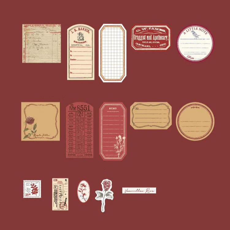 Vintage Cards Paper for Journaling & Scrapbooking - PaperWrld