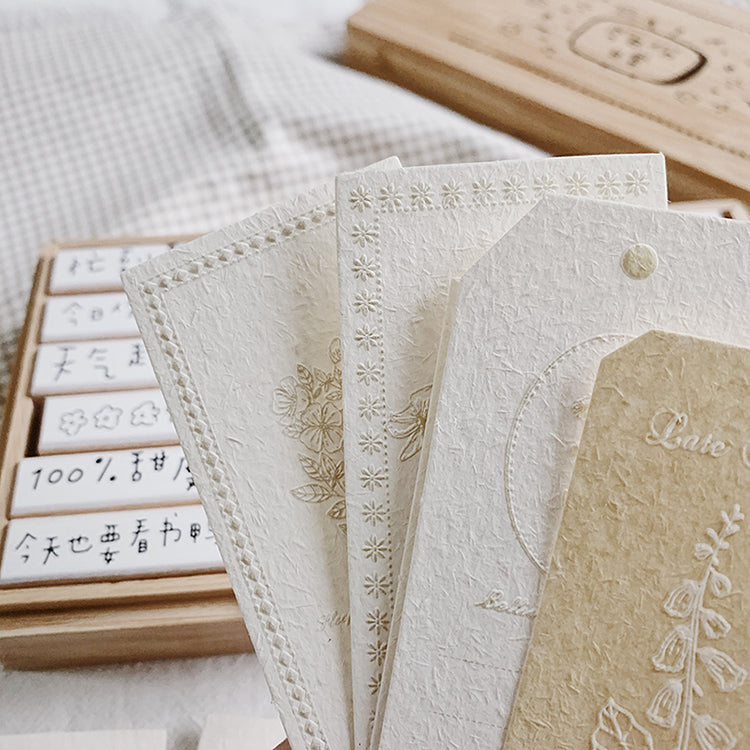 Aesthetic Craft Paper Memo Pads - PaperWrld