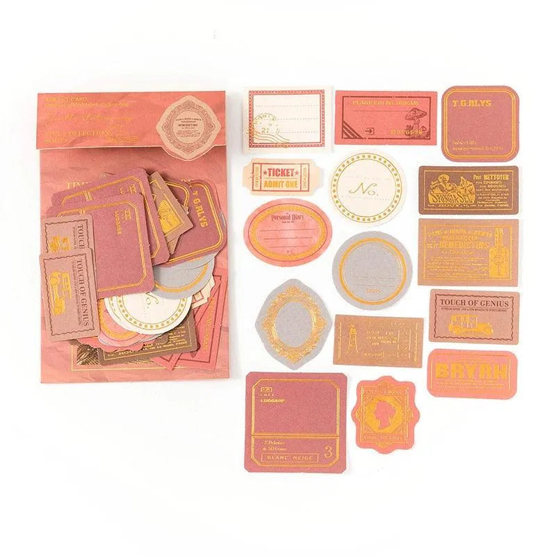 Time Collection Series Stickers for Journaling & Scrapbooking - PaperWrld