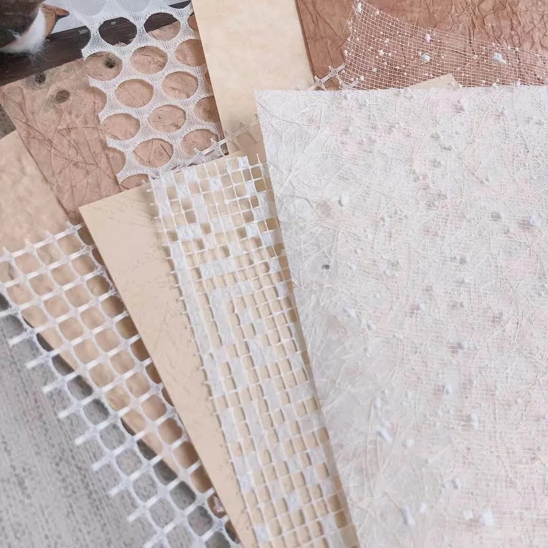 Textured Artisan Craft Paper Set - 10 Sheets for Journaling & Scrapbooking - PaperWrld