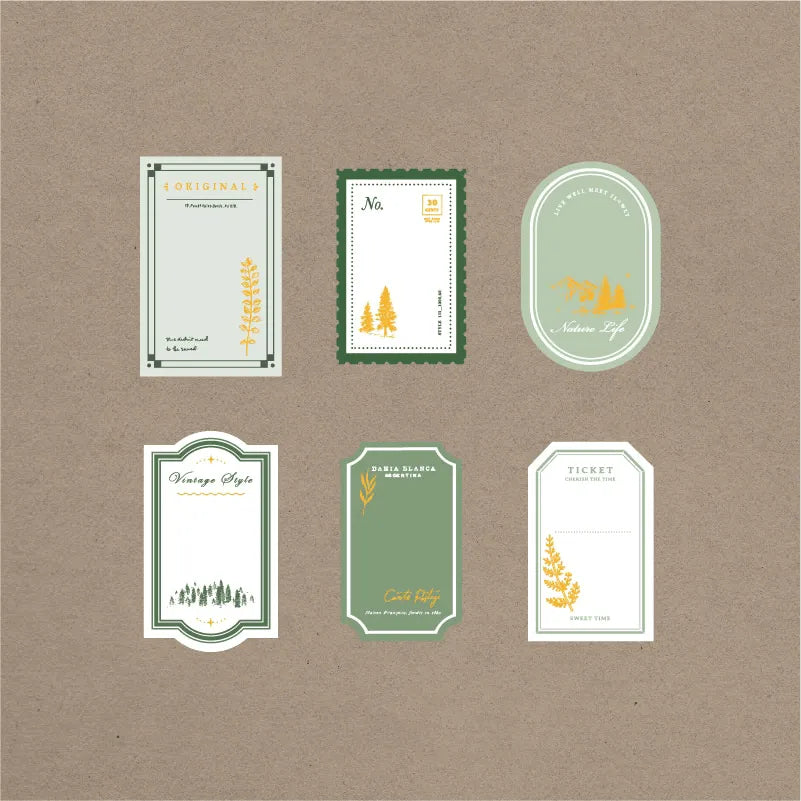 30 Pcs Cottage Garden Craft Paper for Journaling & Scrapbooking - PaperWrld