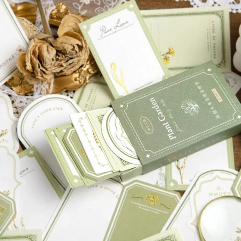 30 Pcs Cottage Garden Craft Paper for Journaling & Scrapbooking - PaperWrld