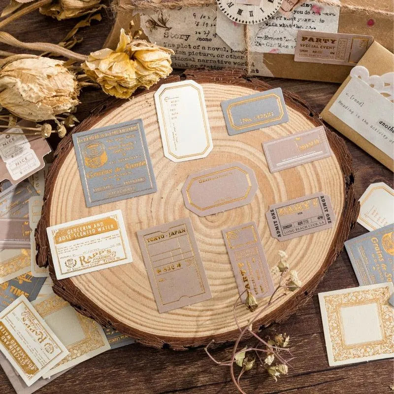 Time Collection Series Stickers for Journaling & Scrapbooking - PaperWrld