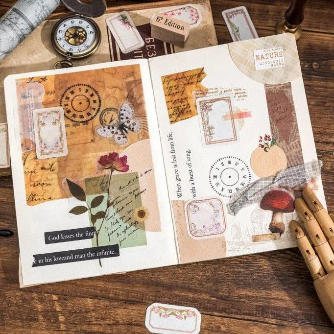 flower language collection stickers - PaperWrld