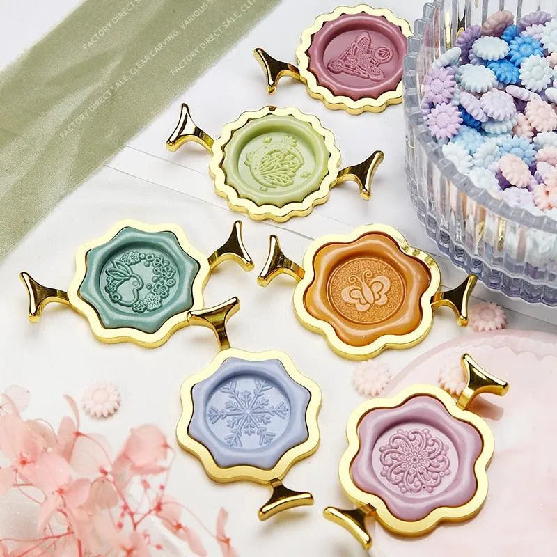 Elegant Wax Seal Ring Holder for Journaling & Scrapbooking - PaperWrld