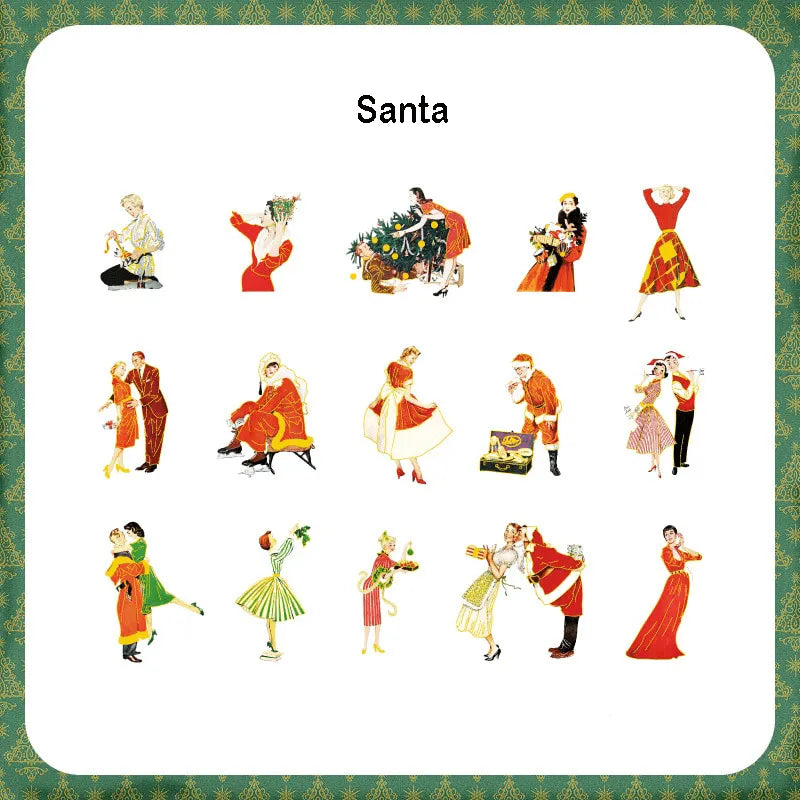 Sparkling Christmas Stickers for Journaling & Scrapbooking - PaperWrld