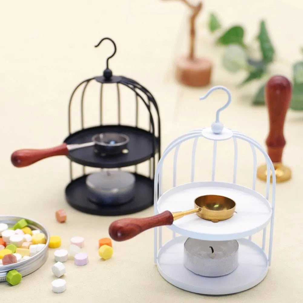 Retro Birdcage Wax Seal Furnace for Journaling & Scrapbooking - PaperWrld