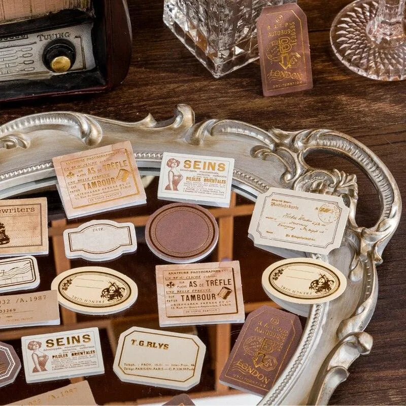 Time Collection Series Stickers for Journaling & Scrapbooking - PaperWrld