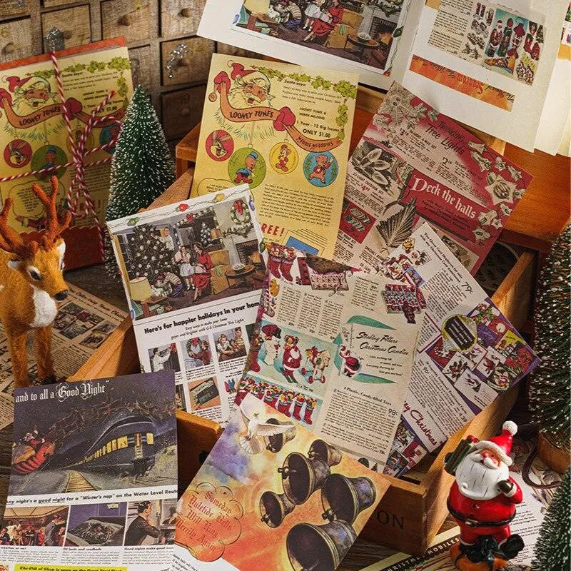 Christmas paper set for Journaling & Scrapbooking - PaperWrld