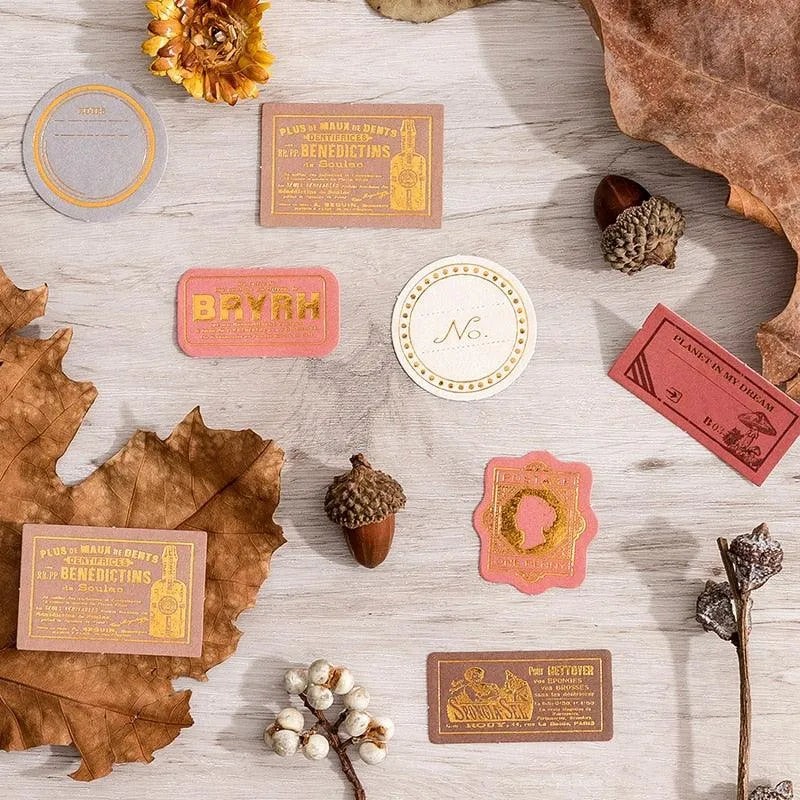 Time Collection Series Stickers for Journaling & Scrapbooking - PaperWrld