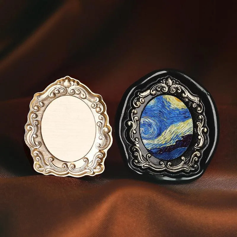 Photo Frame Wax Seal Head for Journaling & Scrapbooking - PaperWrld